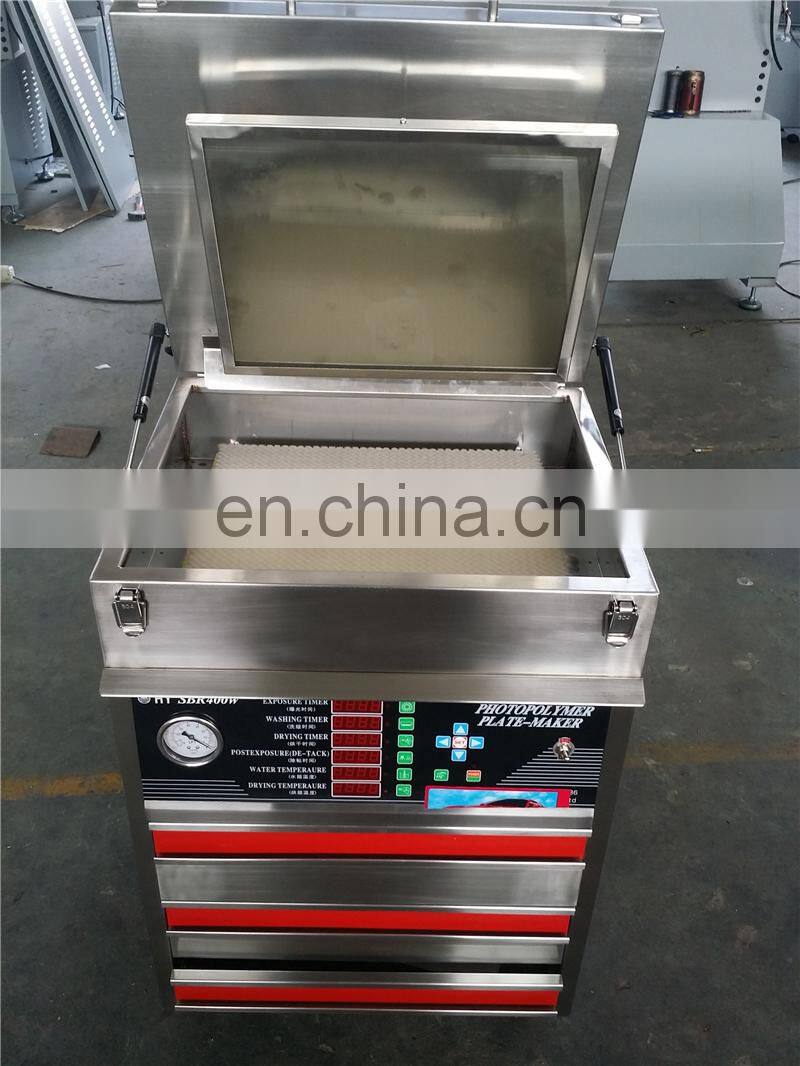 UT6090 CE Certificate Flexographic Plate Making Equipment, Flexo Exposure Unit for Water Washing Polymer Rubber Soft Plate