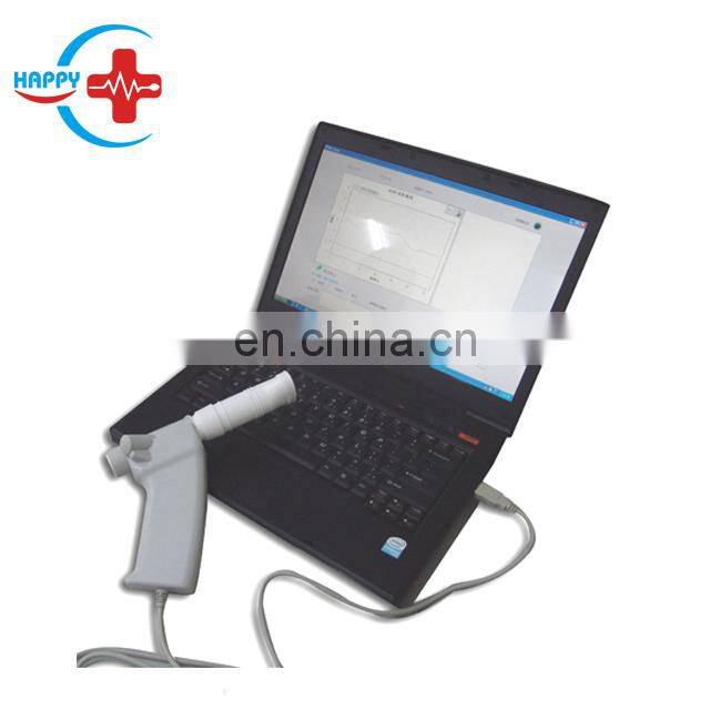 HC-C021C Handheld portable Ultrasonic Pulmonary Function Spirometer/ incentive Spirometer