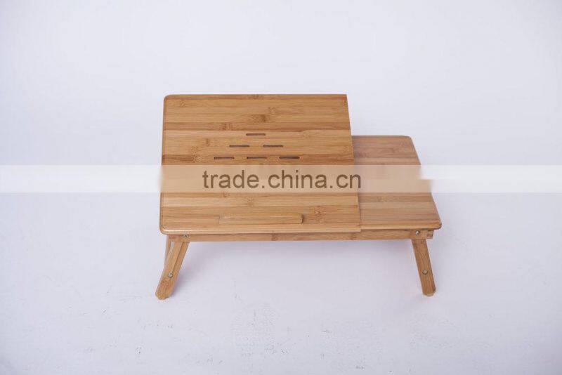 Foldable Bamboo Computer Table bamboo laptop table