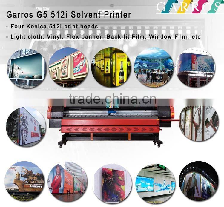 126inch outdoor advertisement 512i printing machine