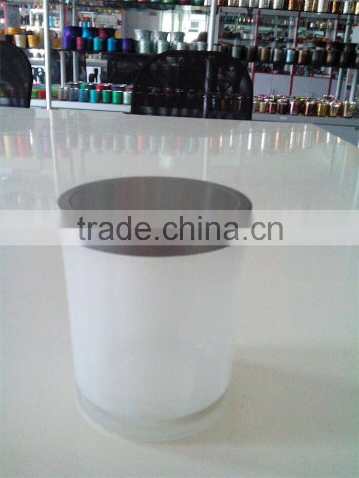 hot selling honey bee storage glass jar with metal lid wholesale