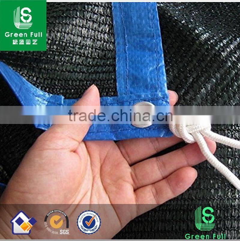 85% 6.5Ft x 6.5Ft Dark Green Shade Mesh Sunblock Netting with Strengthened Tape and Grommet,Including 4 Meters Strengthened Rope