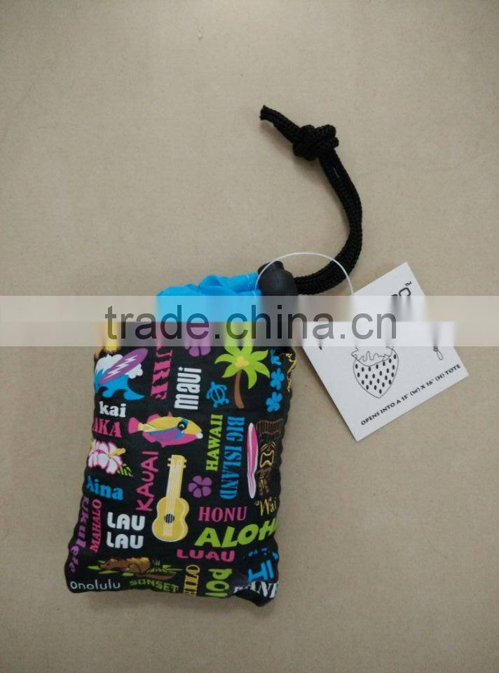 Flexible easy to carry shopping tote bag