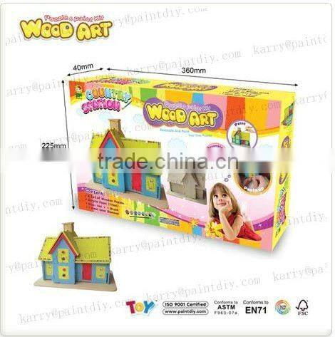 DIY WOODEN Windmill Shed EDUCATIONAL TOYS FOR CHILD