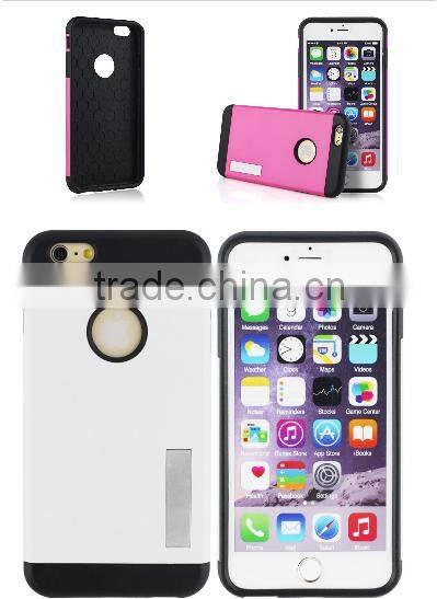 2015 Newest Colorful Tough Slim Armor combo Case Strong Shockproof for IPhone 6 4.7 sustainable Case Cover back case