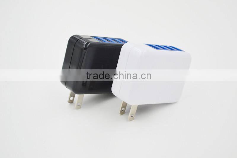 4.8A 9.6A wall mount usb charger