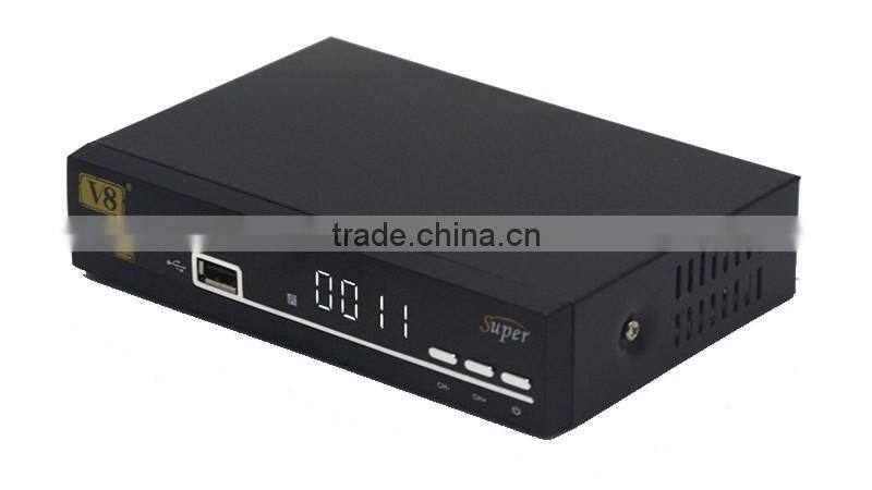 Full Hd Original V8 Super Satellite Decoder Support Power Network Sharing Set Top Box strong satellite tv receiver freesat V7 HD