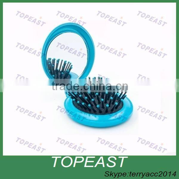 Body Benefits Pop-Up Hairbrush with Mirror