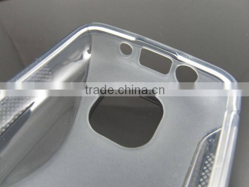 Wave line silicone phone case for Nokia ASha 3110