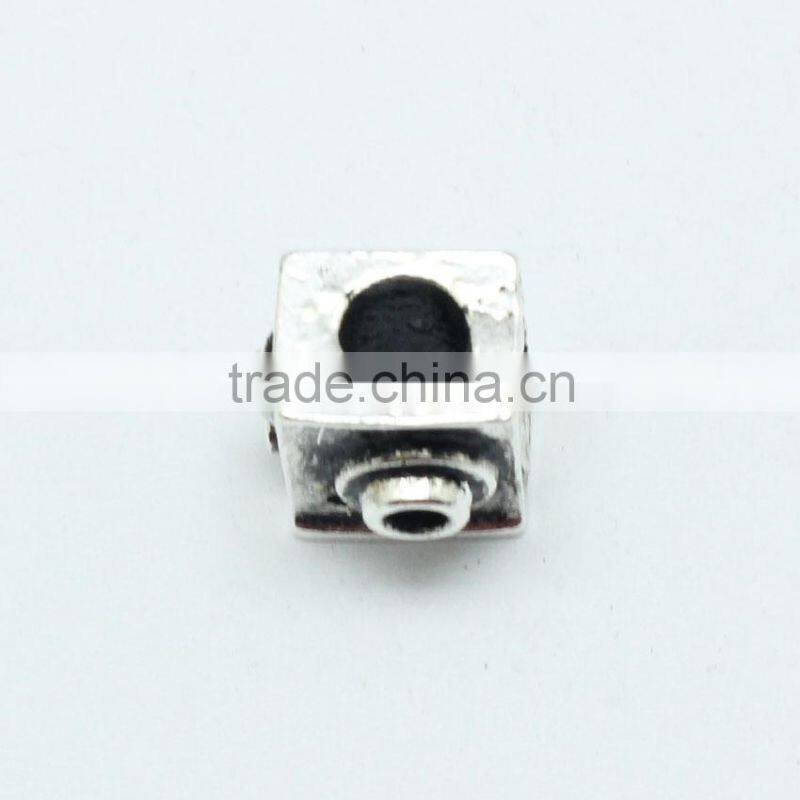 Wholesale 2015 New Style Camera Shape DIY Anti-silver Creative Bracelets Accessories Metal Zinc Alloy Beads with Holes