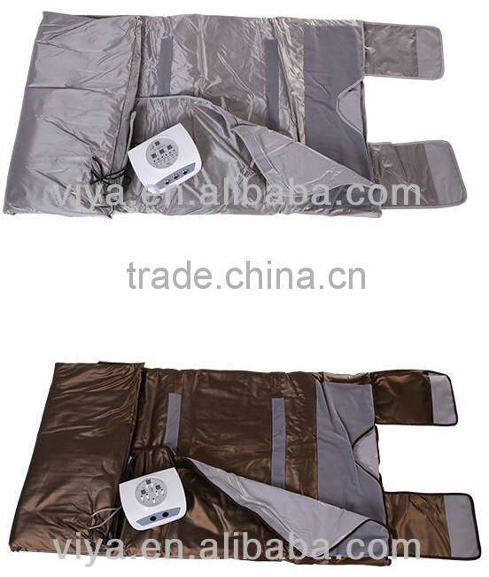 VY-1200 Carbon fiber infrared heating 3 zones slimming blanket