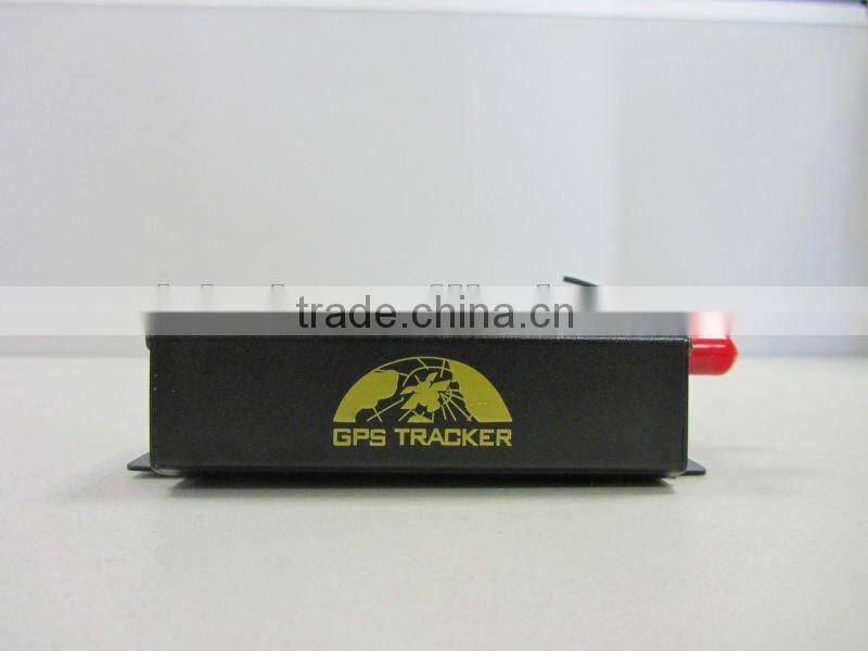 TK103A+ GPS vehicle tracker support SD card dual sim card central rock GPS vehicle tracker