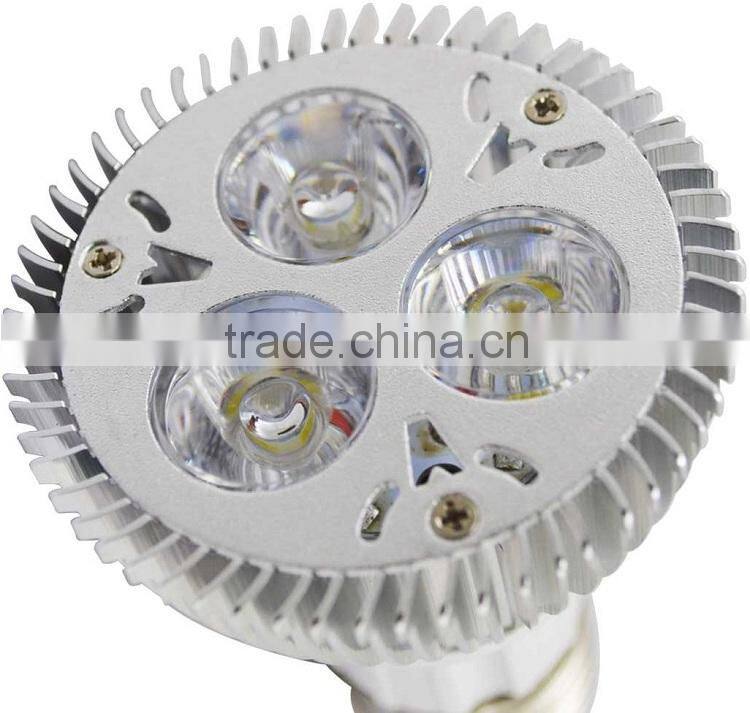 9w 3x3w par20 spotlight led ceiling for home christmas decoration