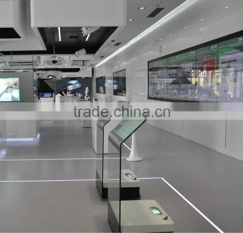 lobby holo projection computer kiosk