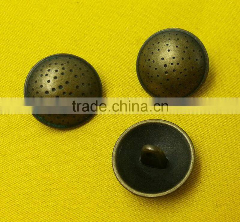 2015 New Arrive Mashroom Shape Metal Shank Button -- MJ001