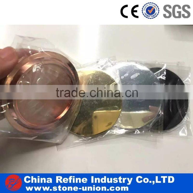 Stainless Steel Copper candle cup and vase with soy candle wax jar