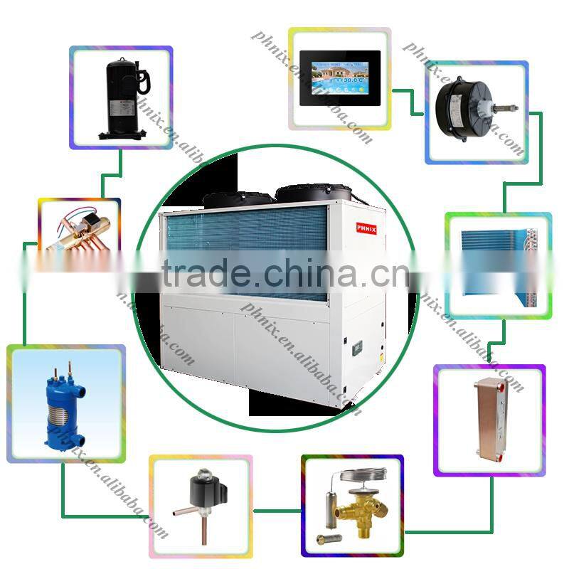 All In One Heat Pump Air To Water Heat Pump Evi Heat Pump