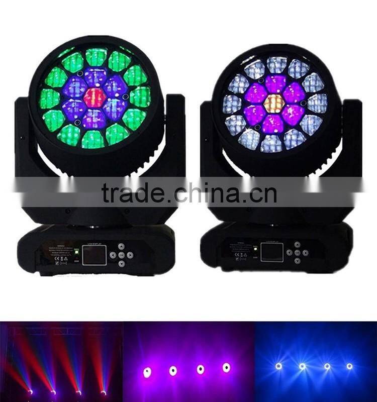 Newest Clay Paky 19PCS Bee Eye LED Moving Head Light