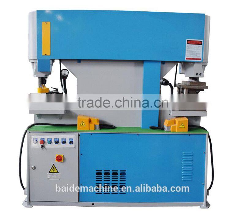 Q35Y Hydraulic double head steel punching machine,hydraulic aluminum sheet hole punching machine