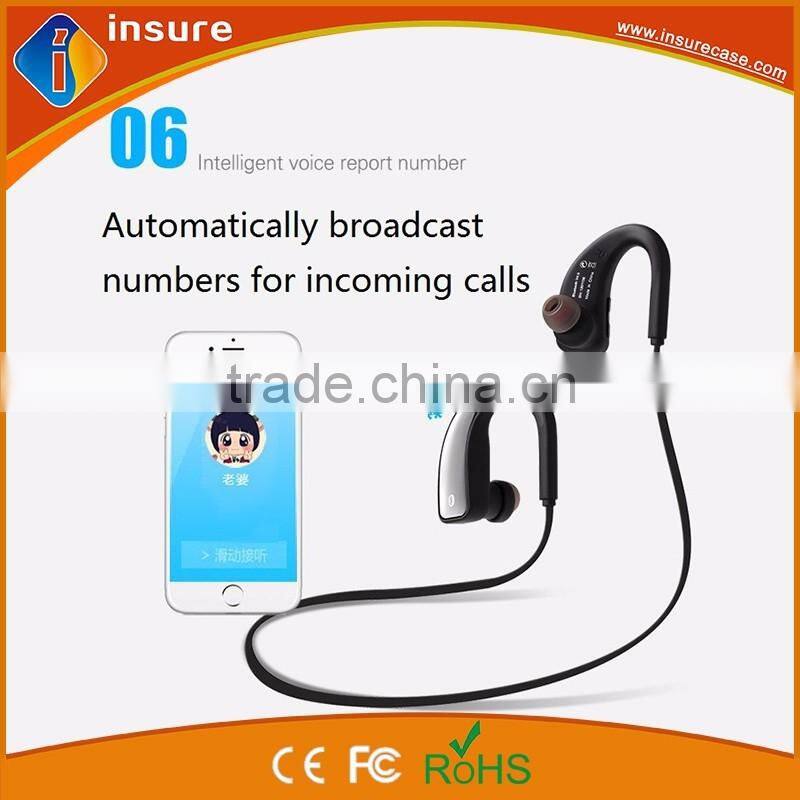 Wear comfortable and perfect design Double track stereo bluetooth Headset B1