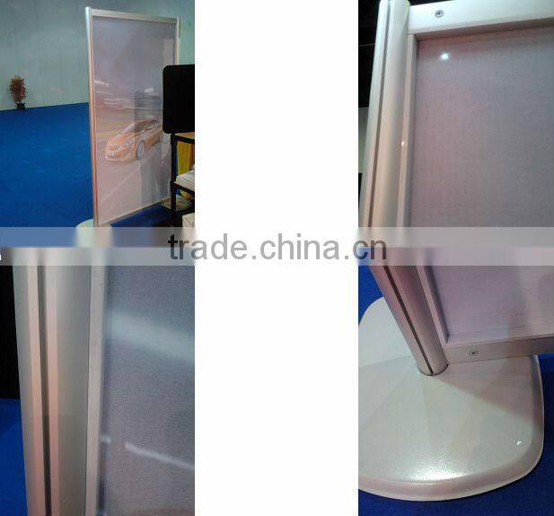 portable fabric display stand