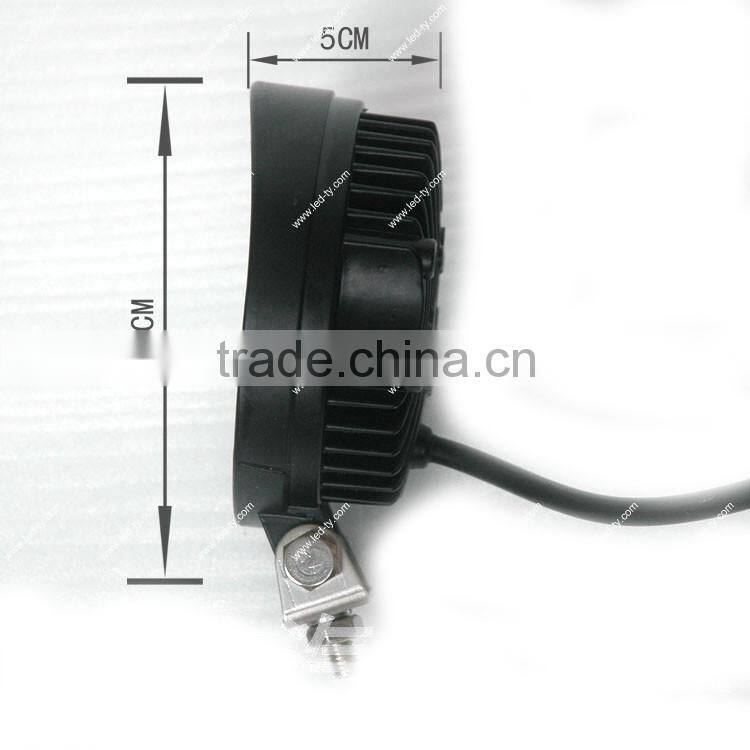 12V off road 4x4 LED truck work light, 18W flood spread beam LED Driving Light