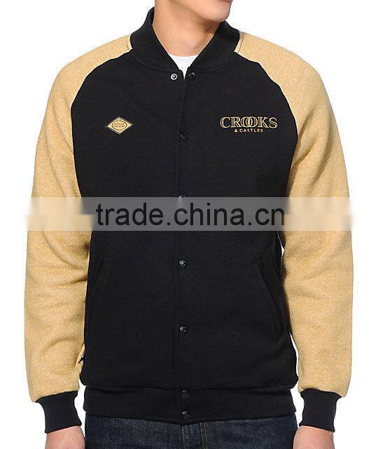 cotton fleece bomber jacket,Custom letterman varsity jacket,fashion wear cotton fleece varsity jacket