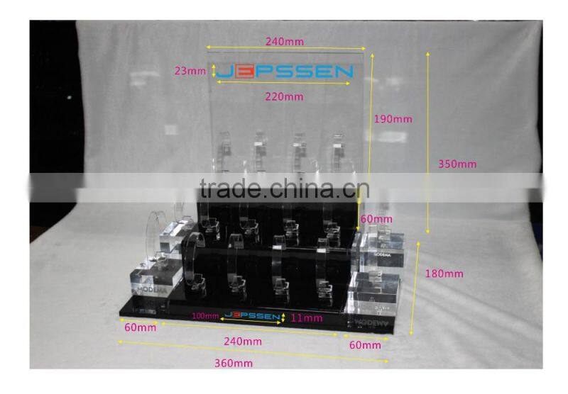 high end acrylic watch display free LOGO