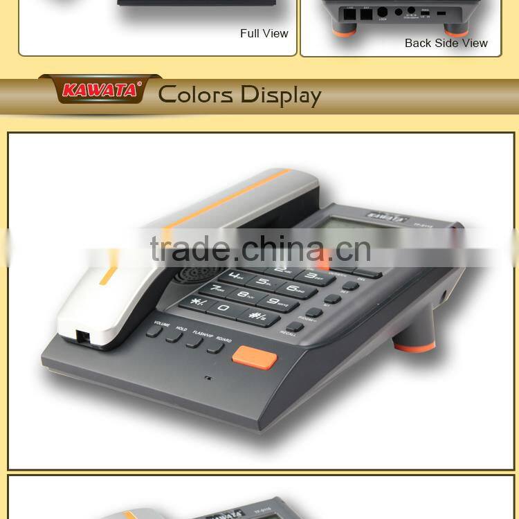 Exclusive model desktop caller id phone with big display