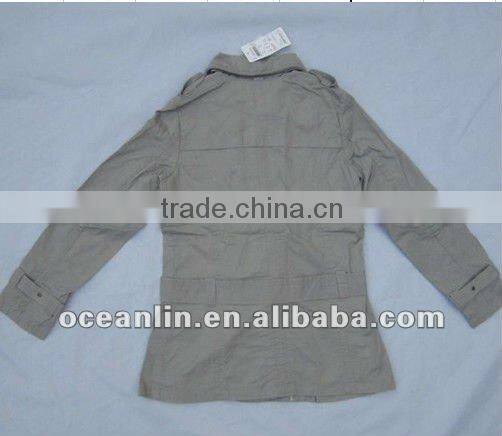 fashion canvas jacket for ladies SO