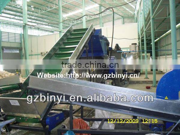 Waste PET bottle recycling line / high efficiency PET bottle recycling machine / waste plastic bottle recycling machine