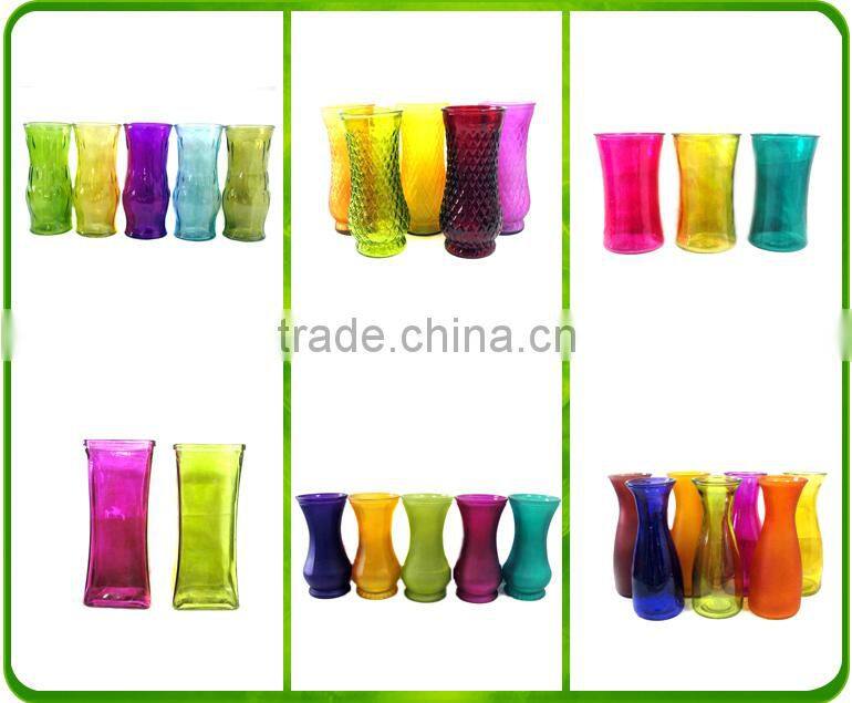 Wholesale Glass Vase Round Cylinder Vase