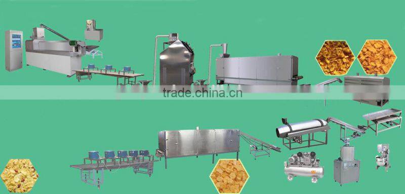 breakfast cereals processing machine / cereal making machine / cereal production