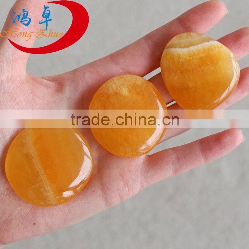 Beautifully carved and polished New Jade Palm Stone