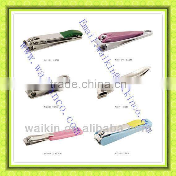New Style Arched Shape Nail Clippers in Stainless Steel Material