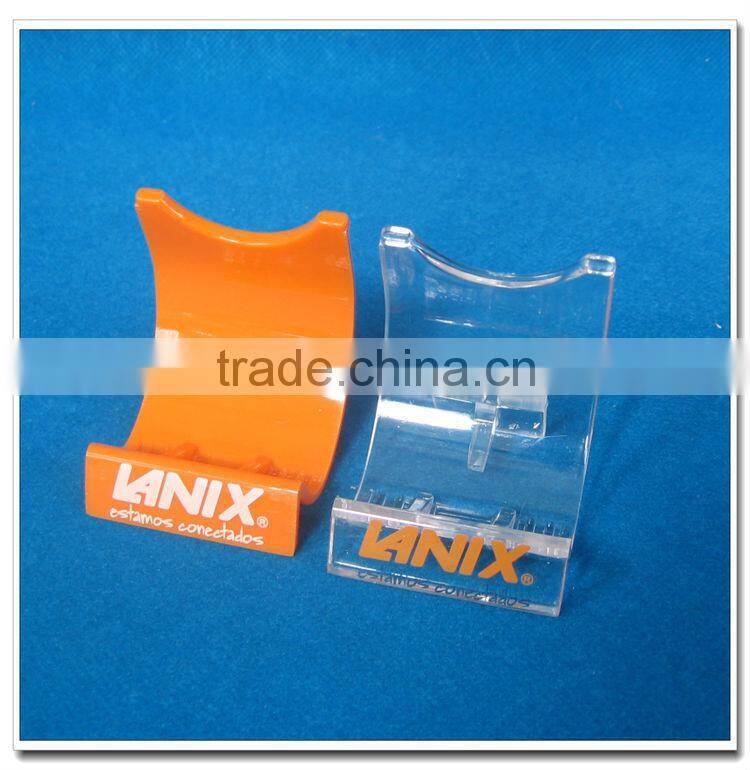 Mini universal desktop cell phone holder