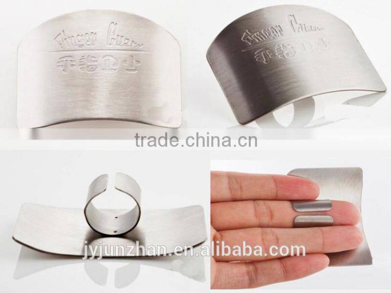 Kitchen Stainless Steel chop safe finger guard , cutting guard , safe slice,teel Finger Hand Protector Guard