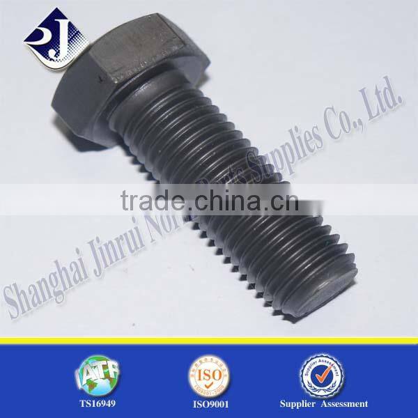 black wood screw full thread