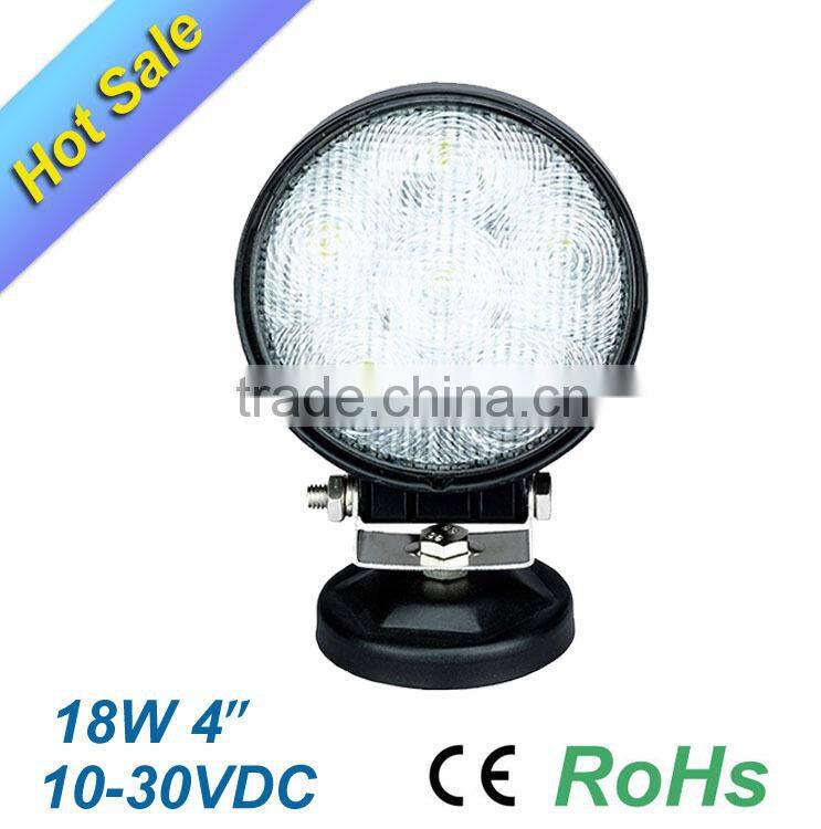 18W Round LED Work Light Car LED Lamp Truck LED Light
