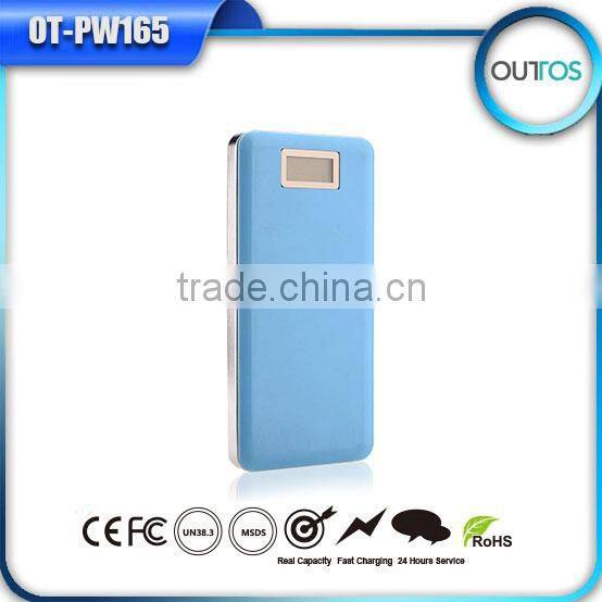 High Capacity Universal Portable Power Bank 12000mah For Huawei P8 Real Capacity Original Manufacturer