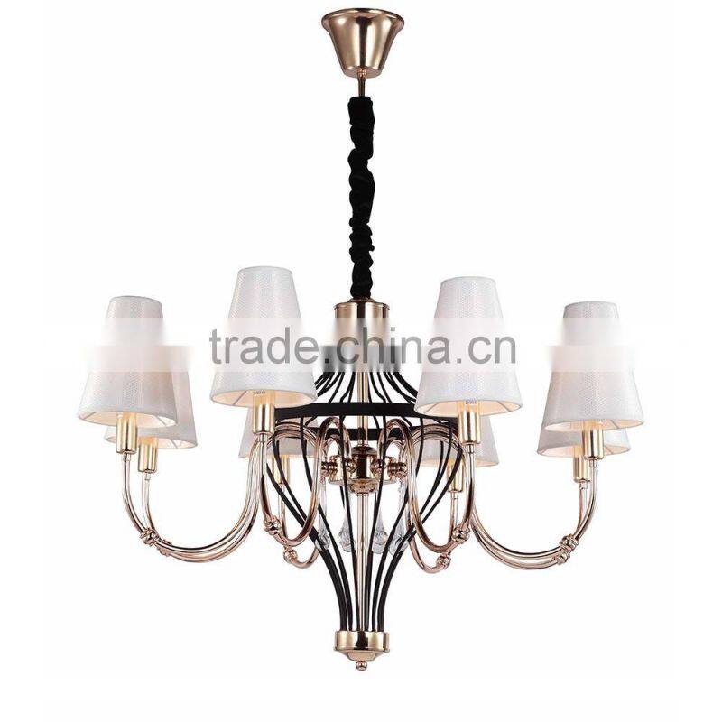 2015 new led wrought iron chandelier in china