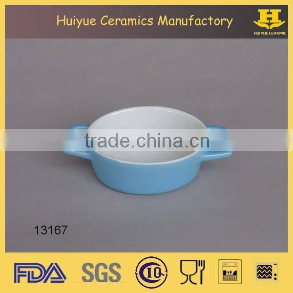 ceramic ramekin, ramekin with handle, wholesale ramekin
