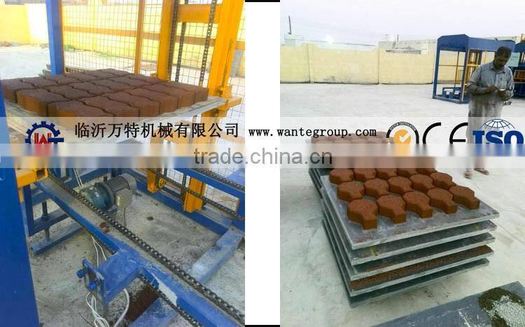 WANTE BRAND China product QT8-15 fully automatic block making machine line with high capacity in Oman