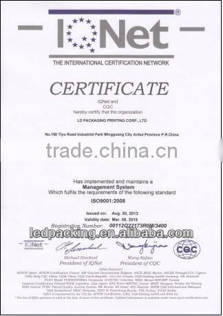 High Quality colored corrugated boxes