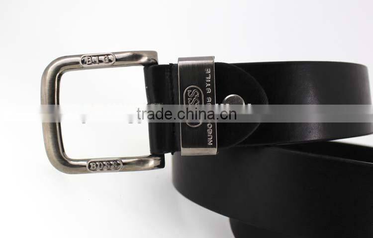 New designer man Black PU leather jeans belt in Yiwu