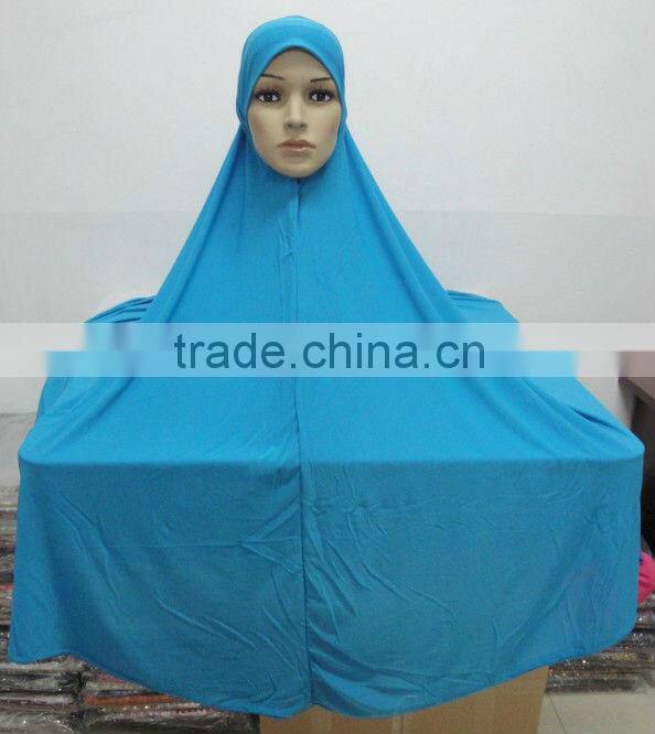 H158 new style plain big size hijab,long hijab