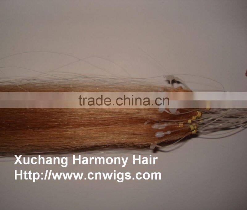 SUPER QUALITY human hair extensions easy loop micro ring