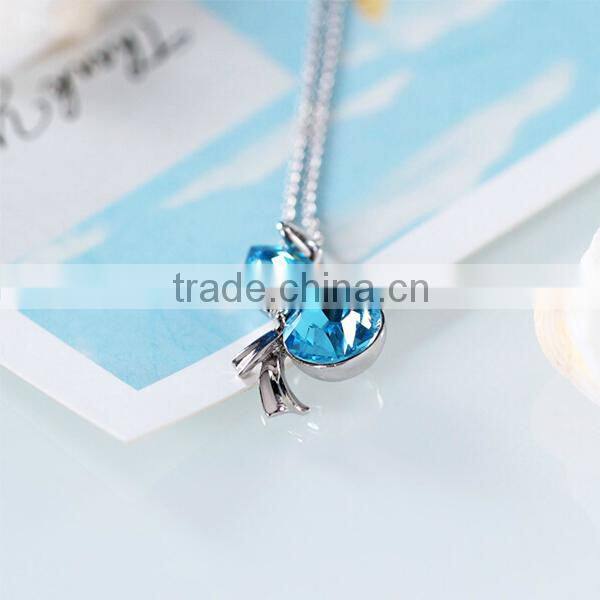 2014 Fashion jewelry gold heart pendant necklace for best friend