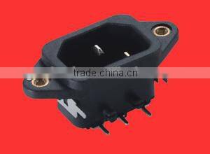 AC inlet C14 plug socket with ear