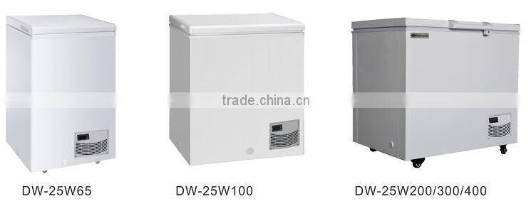 DW-25W200 -25 degree ultra Low Temperature Chest refrigeration with top open foamed door